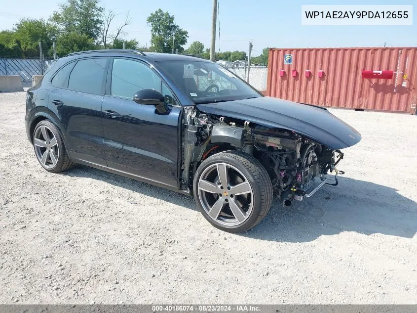 2023 Porsche Cayenne E-Hybrid Platinum Edition VIN: WP1AE2AY9PDA12655 Lot: 40186074