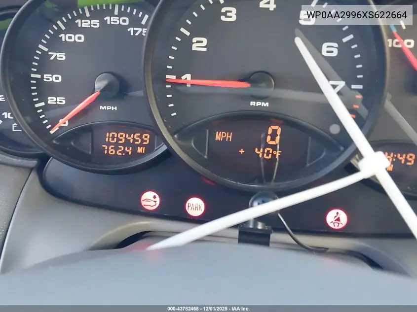 WP0AA2996XS622664 1999 Porsche 911 Carrera/Carrera 4/Carrera Tiptronic