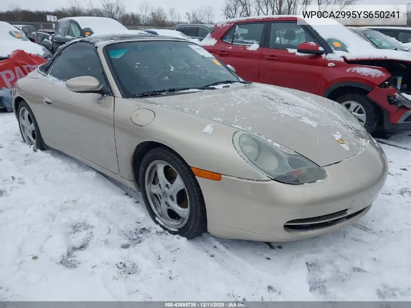 WP0CA2995YS650241 2000 Porsche 911 Carrera/Carrera 4
