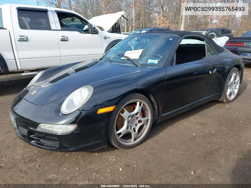 WP0CB29935S765493 2005 Porsche 911 Carrera S