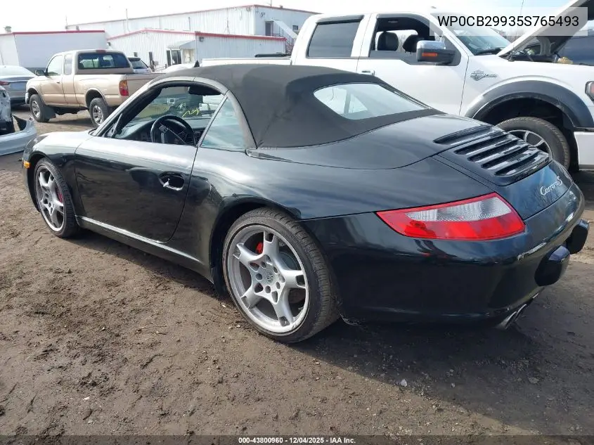 WP0CB29935S765493 2005 Porsche 911 Carrera S