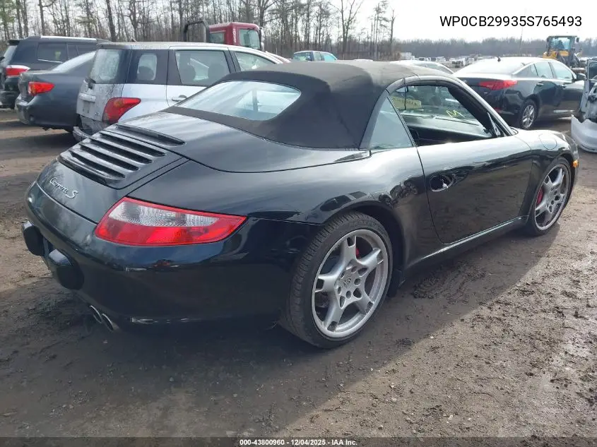 WP0CB29935S765493 2005 Porsche 911 Carrera S
