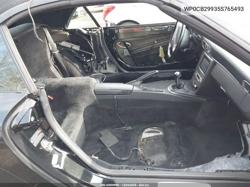 WP0CB29935S765493 2005 Porsche 911 Carrera S
