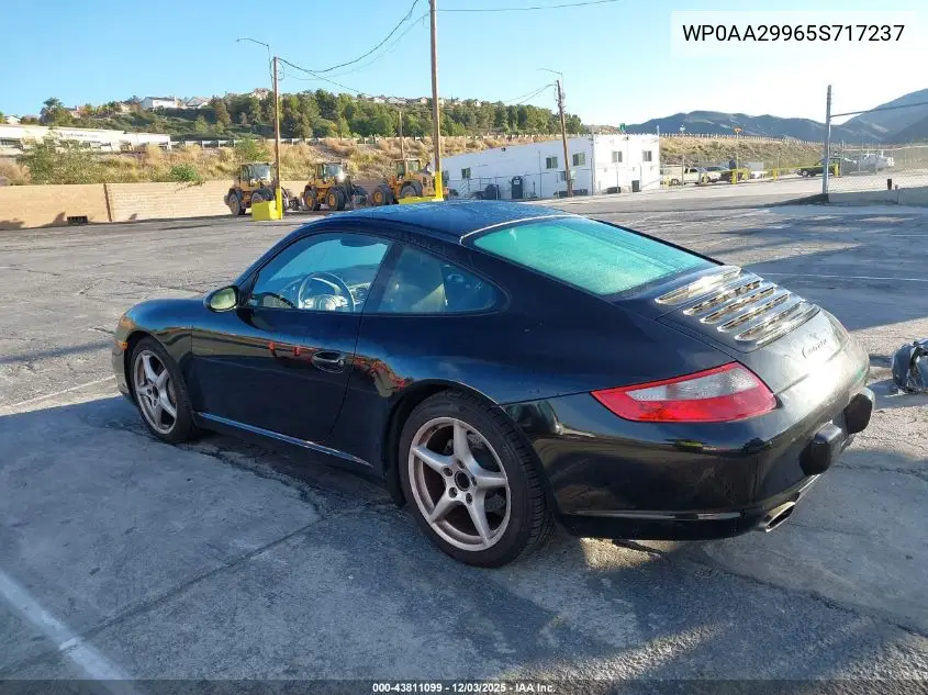 WP0AA29965S717237 2005 Porsche 911 Carrera