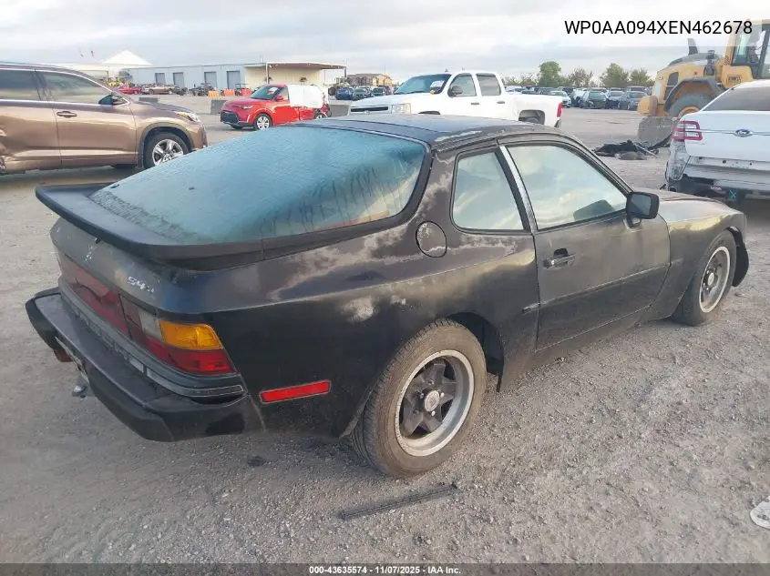 WP0AA094XEN462678 1984 Porsche 944
