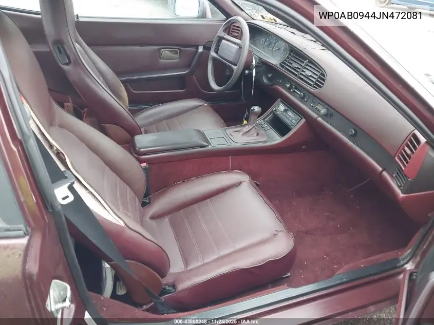 WP0AB0944JN472081 1988 Porsche 944