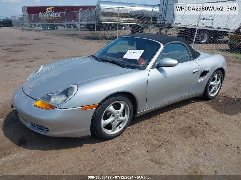 WP0CA2980WU621349 1998 Porsche Boxster