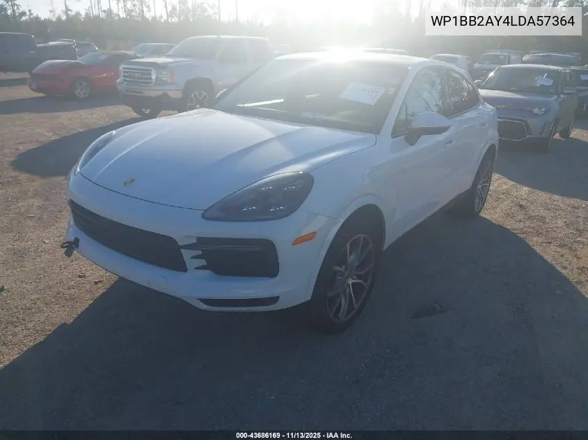 WP1BB2AY4LDA57364 2020 Porsche Cayenne Coupe S