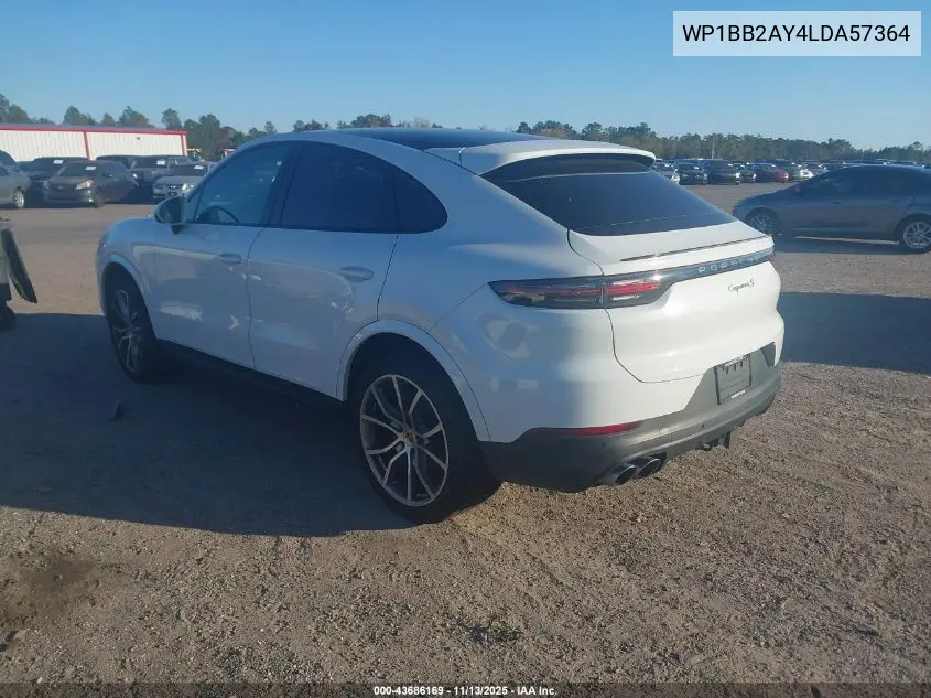 WP1BB2AY4LDA57364 2020 Porsche Cayenne Coupe S