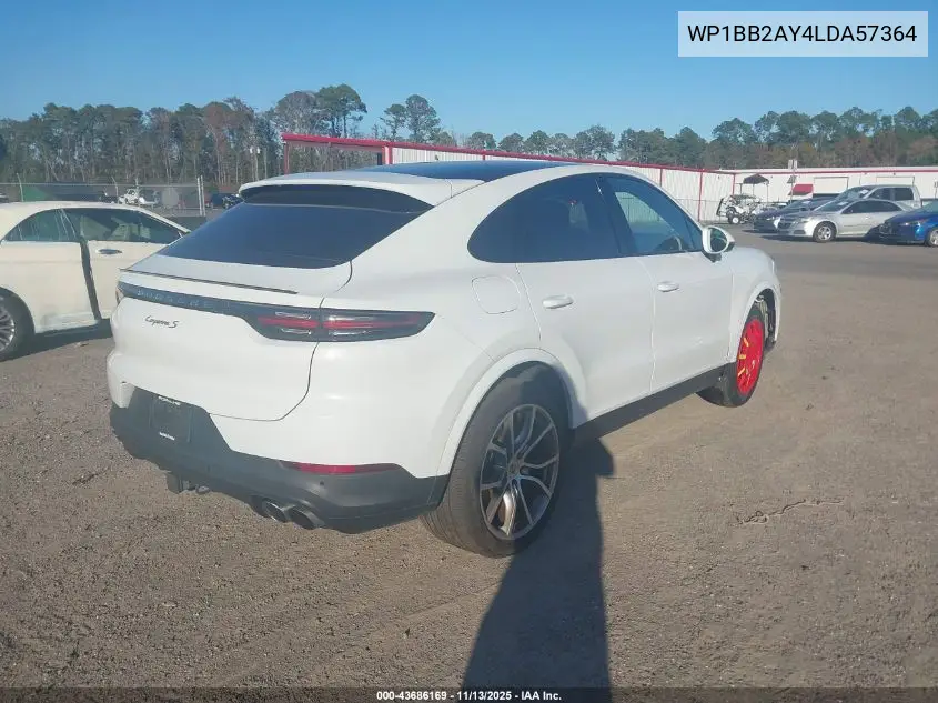 WP1BB2AY4LDA57364 2020 Porsche Cayenne Coupe S