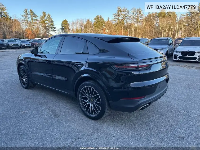 WP1BA2AY1LDA47779 2020 Porsche Cayenne Coupe