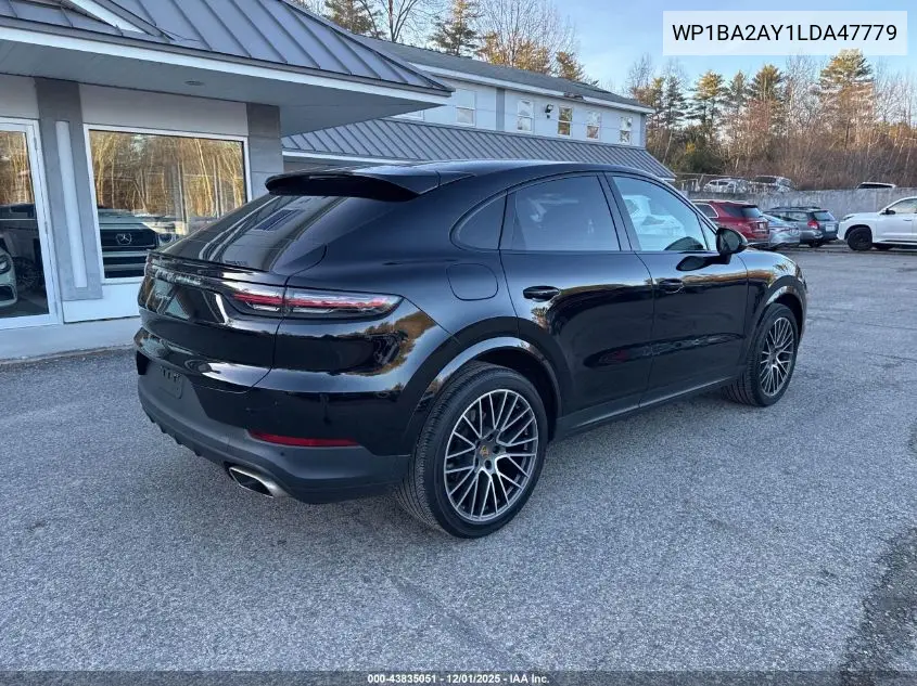 WP1BA2AY1LDA47779 2020 Porsche Cayenne Coupe