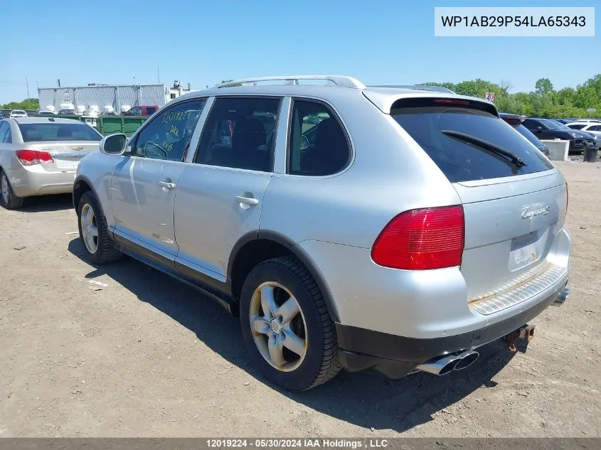 WP1AB29P54LA65343 2004 Porsche Cayenne S