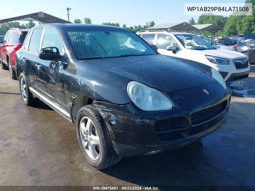 WP1AB29P84LA71508 2004 Porsche Cayenne S