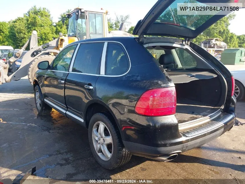 WP1AB29P84LA71508 2004 Porsche Cayenne S