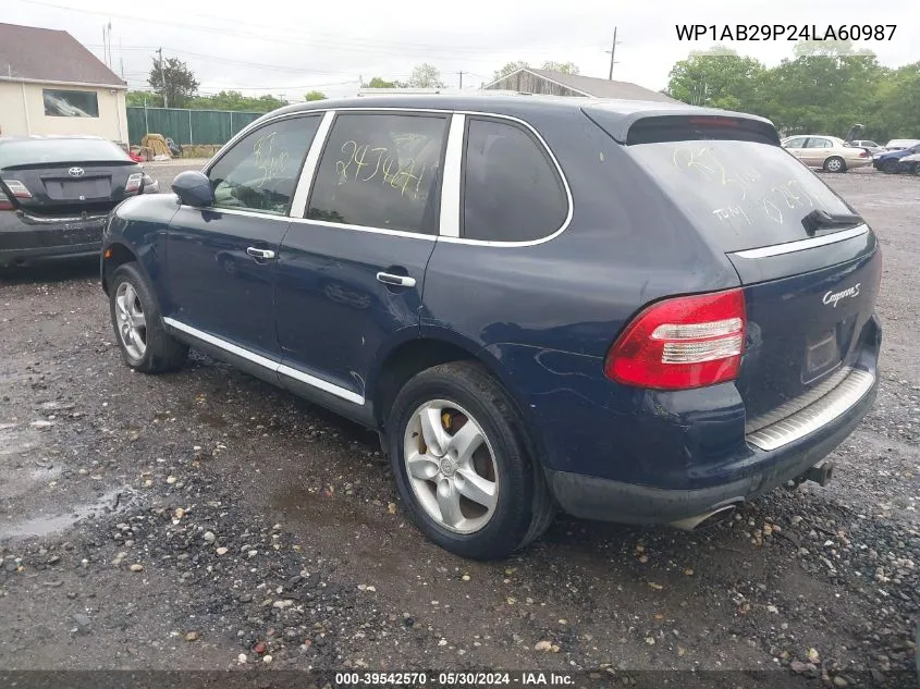 WP1AB29P24LA60987 2004 Porsche Cayenne S