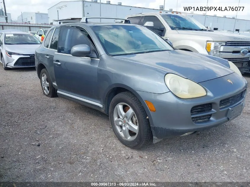 2004 Porsche Cayenne S VIN: WP1AB29PX4LA76077 Lot: 39567313