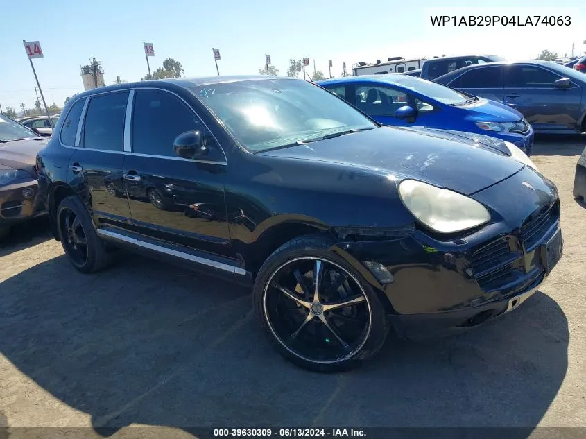 WP1AB29P04LA74063 2004 Porsche Cayenne S