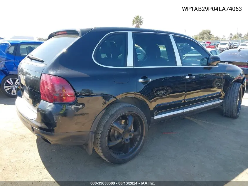 WP1AB29P04LA74063 2004 Porsche Cayenne S