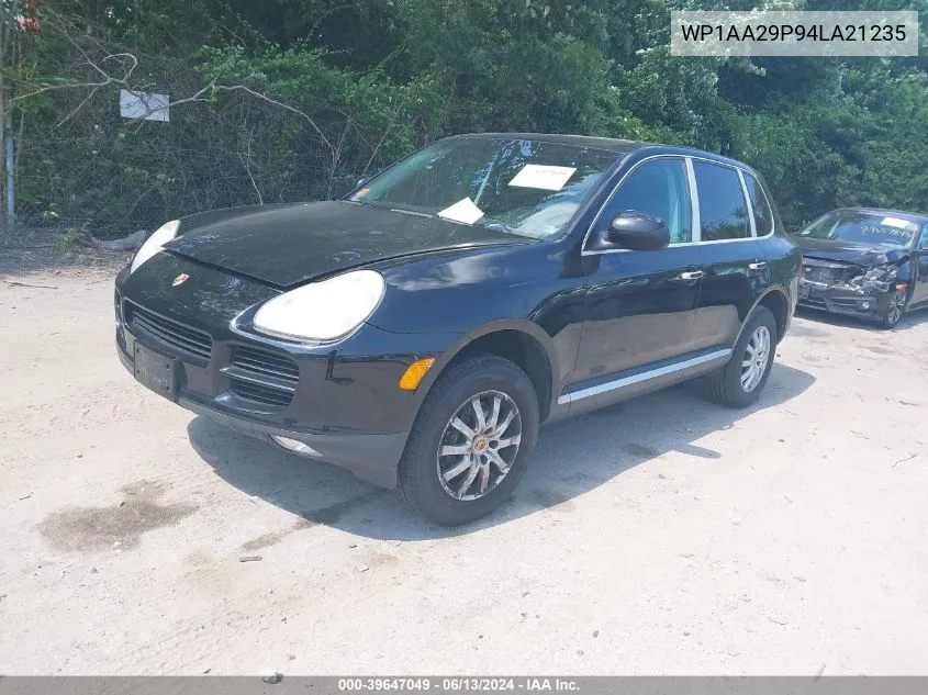 2004 Porsche Cayenne V6 VIN: WP1AA29P94LA21235 Lot: 39647049