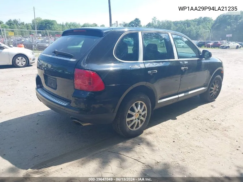 2004 Porsche Cayenne V6 VIN: WP1AA29P94LA21235 Lot: 39647049