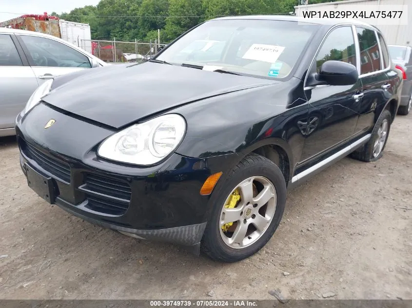 2004 Porsche Cayenne S VIN: WP1AB29PX4LA75477 Lot: 39749739