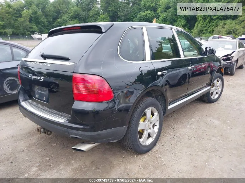 2004 Porsche Cayenne S VIN: WP1AB29PX4LA75477 Lot: 39749739