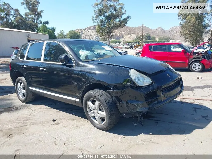 2004 Porsche Cayenne S VIN: WP1AB29P74LA64369 Lot: 39784168