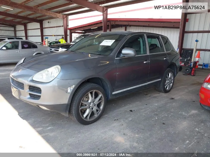 2004 Porsche Cayenne S VIN: WP1AB29P84LA75624 Lot: 39861631