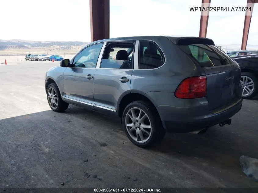 WP1AB29P84LA75624 2004 Porsche Cayenne S