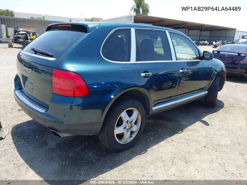 2004 Porsche Cayenne S VIN: WP1AB29P64LA64489 Lot: 39935409