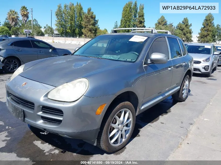 WP1AB29P64LA72933 2004 Porsche Cayenne S