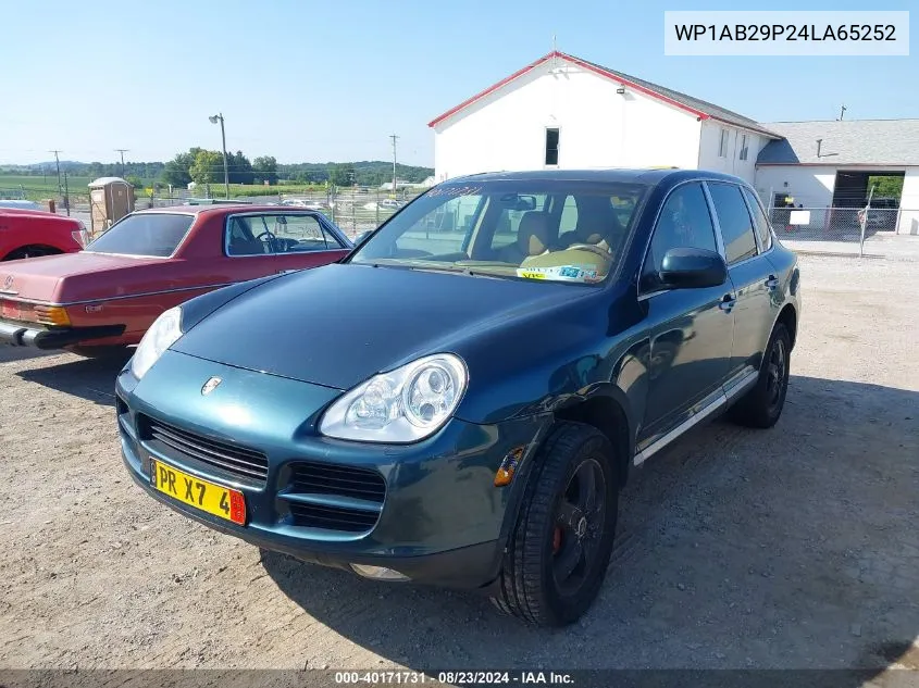 WP1AB29P24LA65252 2004 Porsche Cayenne S