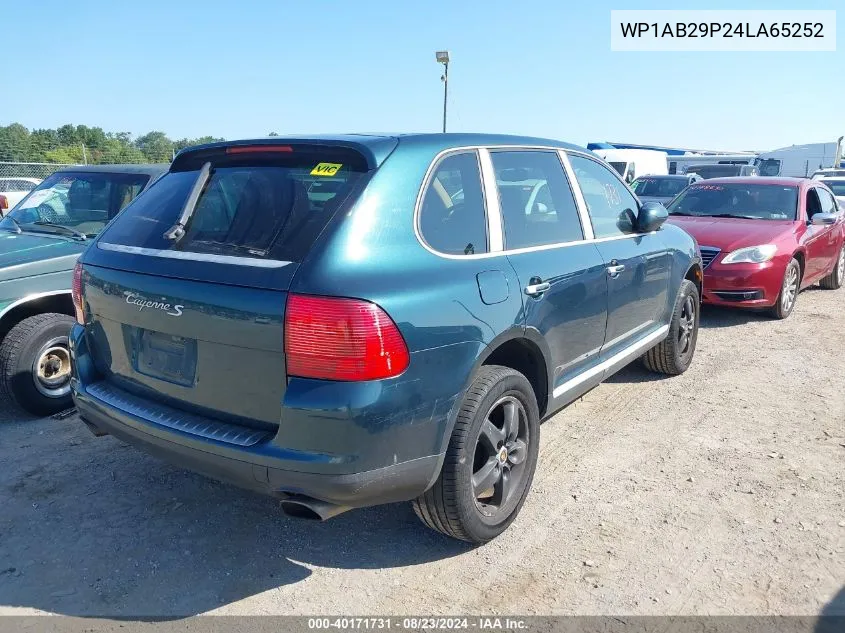 WP1AB29P24LA65252 2004 Porsche Cayenne S