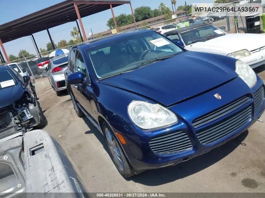 WP1AC29P64LA93567 2004 Porsche Cayenne Turbo