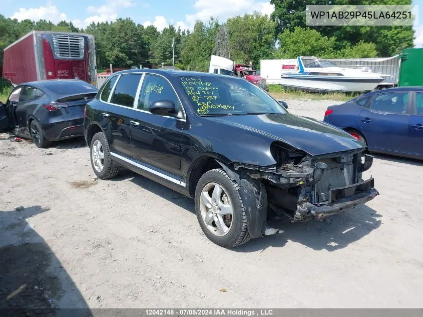 2005 Porsche Cayenne S VIN: WP1AB29P45LA64251 Lot: 12042148