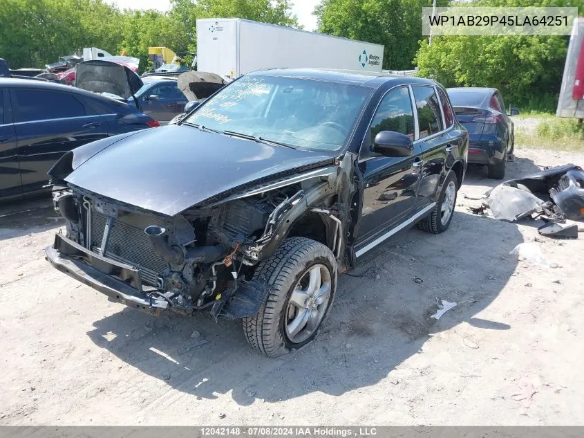 2005 Porsche Cayenne S VIN: WP1AB29P45LA64251 Lot: 12042148