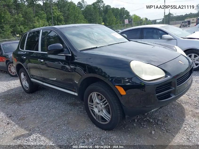 WP1AA29P55LA21119 2005 Porsche Cayenne