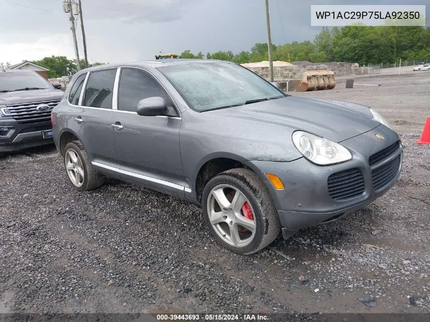 WP1AC29P75LA92350 2005 Porsche Cayenne Turbo