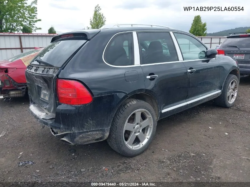 2005 Porsche Cayenne S VIN: WP1AB29P25LA60554 Lot: 39479440