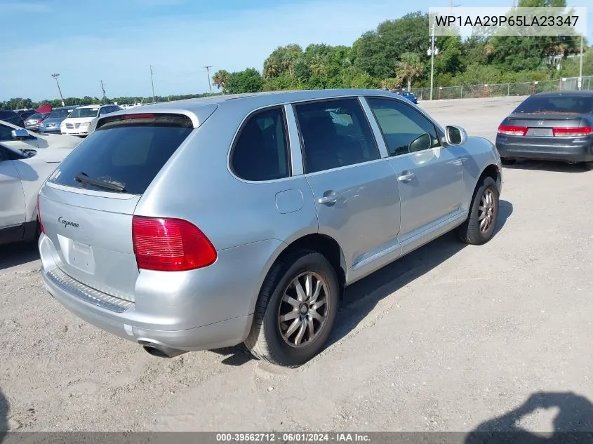 2005 Porsche Cayenne VIN: WP1AA29P65LA23347 Lot: 39562712