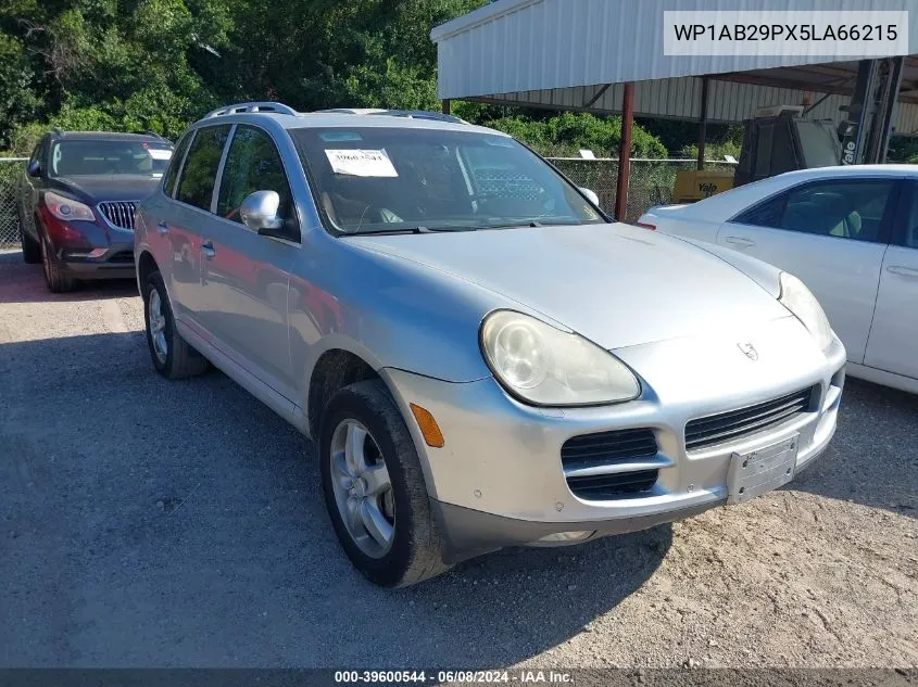 2005 Porsche Cayenne S VIN: WP1AB29PX5LA66215 Lot: 39600544