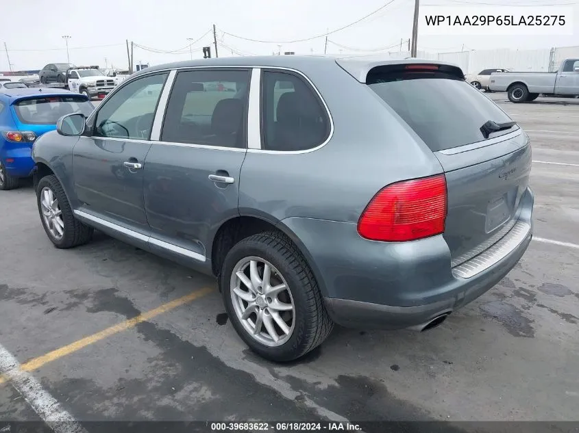 2005 Porsche Cayenne VIN: WP1AA29P65LA25275 Lot: 39683622