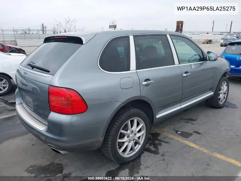 2005 Porsche Cayenne VIN: WP1AA29P65LA25275 Lot: 39683622