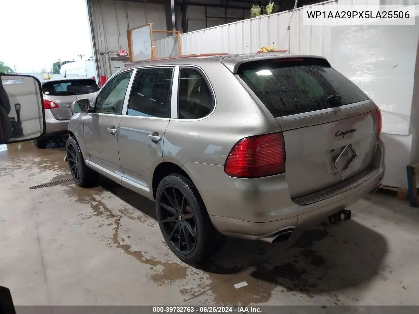 2005 Porsche Cayenne VIN: WP1AA29PX5LA25506 Lot: 39732763