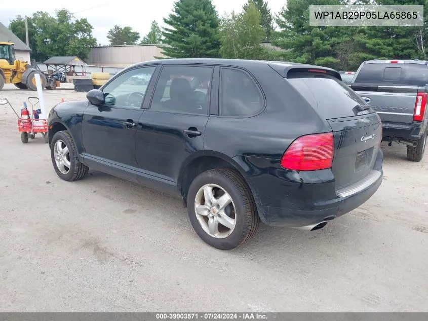 2005 Porsche Cayenne S VIN: WP1AB29P05LA65865 Lot: 39903571