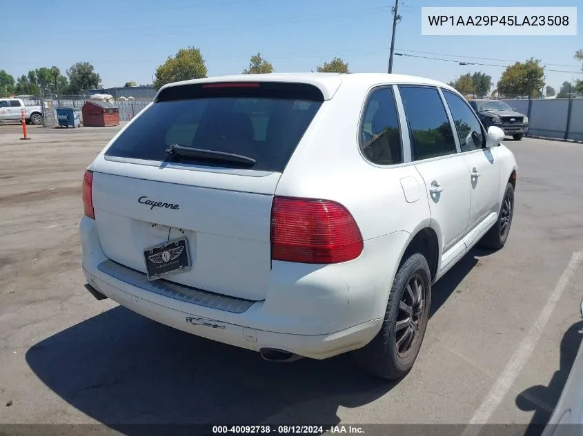 2005 Porsche Cayenne VIN: WP1AA29P45LA23508 Lot: 40092738