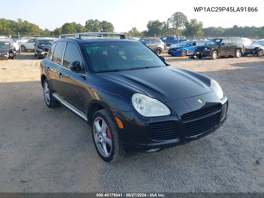 2005 Porsche Cayenne Turbo VIN: WP1AC29P45LA91866 Lot: 40179041