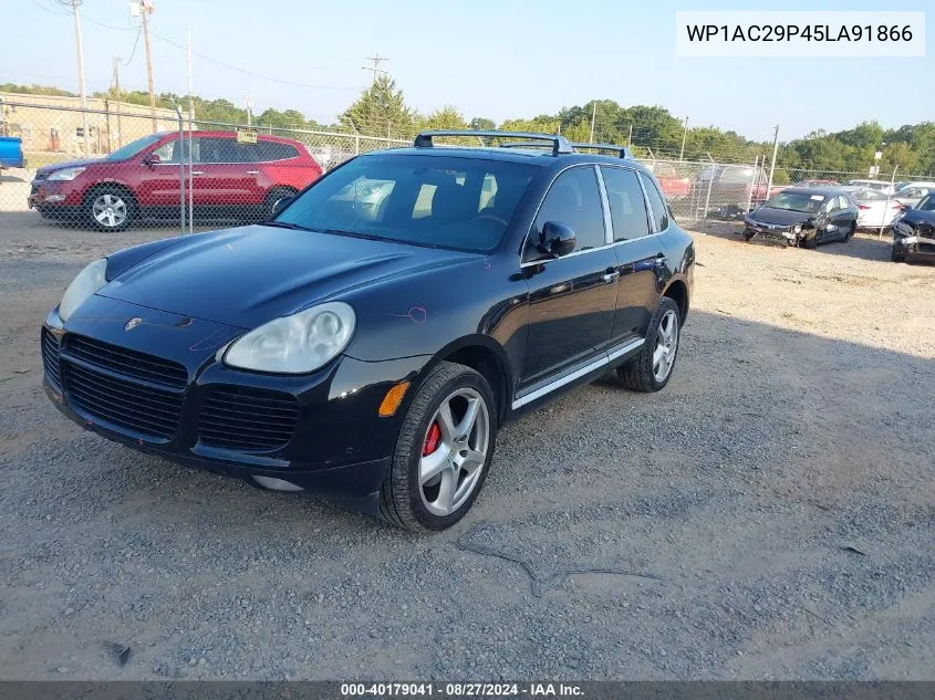 2005 Porsche Cayenne Turbo VIN: WP1AC29P45LA91866 Lot: 40179041