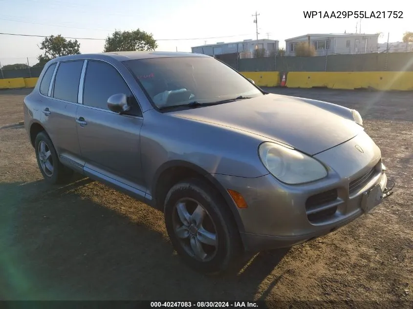 WP1AA29P55LA21752 2005 Porsche Cayenne